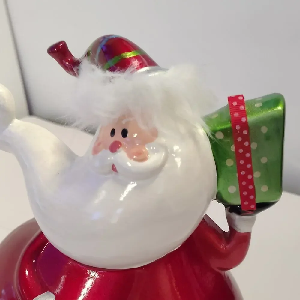 Pier 1 Ceramic Santa Figurine 8